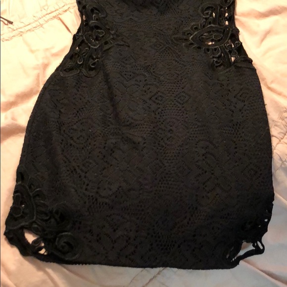 Adorable black bodycon from shop bop! Worn once! - Picture 3 of 6
